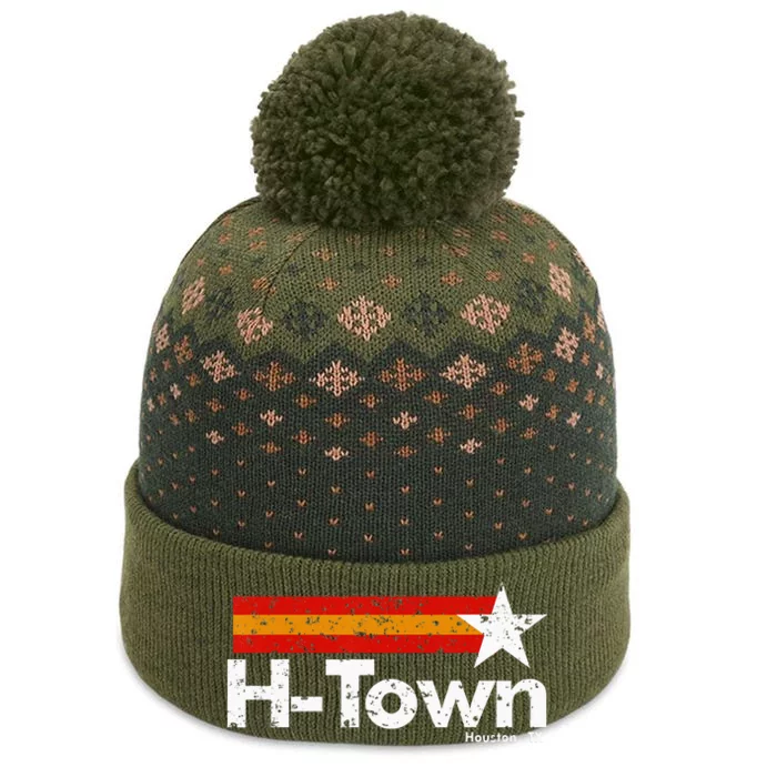 Town Houston Texas The Baniff Cuffed Pom Beanie