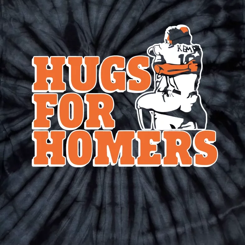 Tom Hanks Trumptony Kemp And Evan Gattis Hug For Homers Tie-Dye T-Shirt