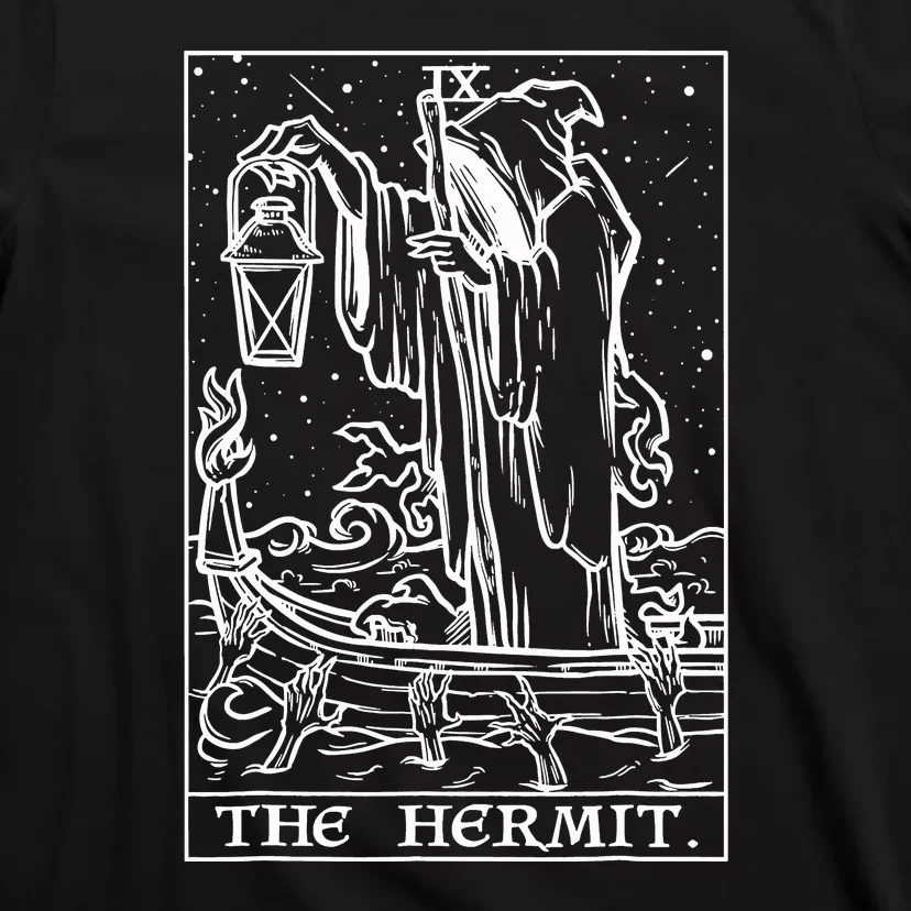 The Hermit Tarot Card T-Shirt