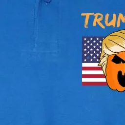 Trump Halloween Trumpkin Cute Gift Softstyle Adult Sport Polo