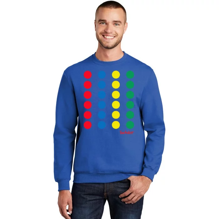 Twister Halloween Twister Board Costume Tall Sweatshirt