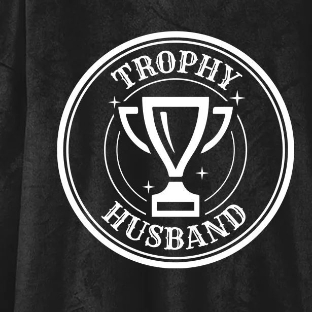 Trophy Husband Hooded Wearable Blanket