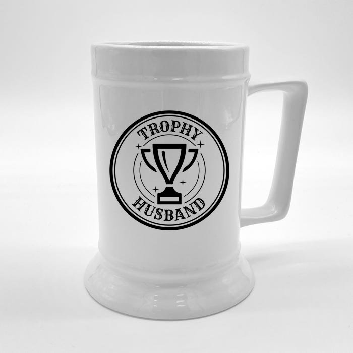 Trophy Husband Front & Back Beer Stein