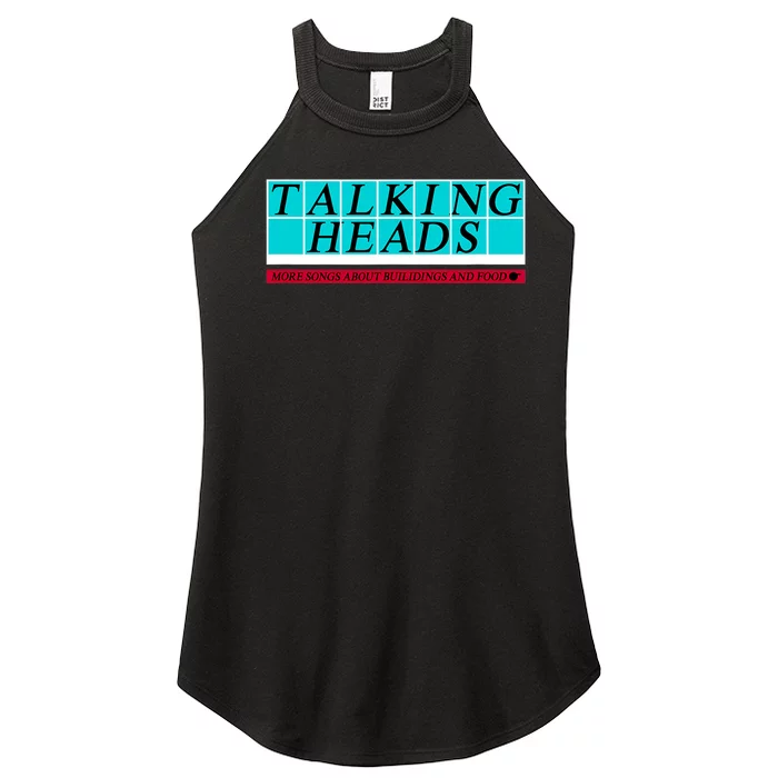 Talking Heads Tiled Women’s Perfect Tri Rocker Tank