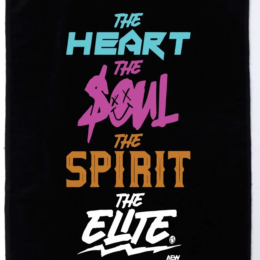 The Heart The Soul The Spirit The Elite Platinum Collection Golf Towel