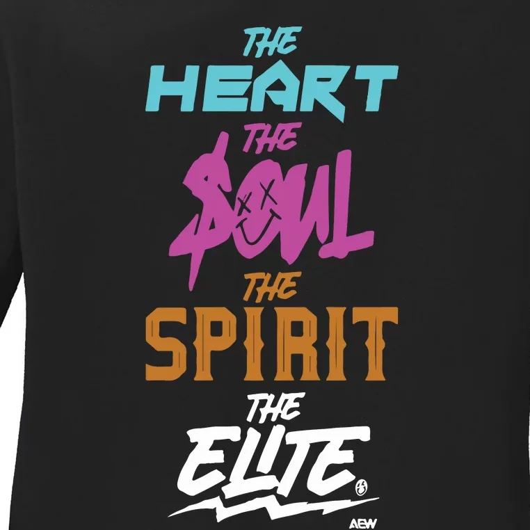 The Heart The Soul The Spirit The Elite Ladies Long Sleeve Shirt