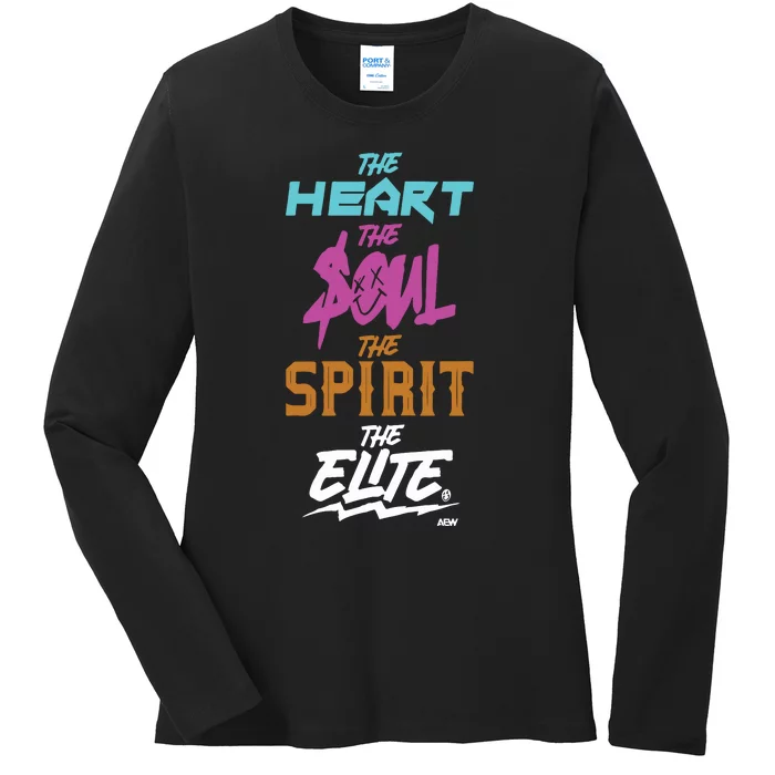 The Heart The Soul The Spirit The Elite Ladies Long Sleeve Shirt