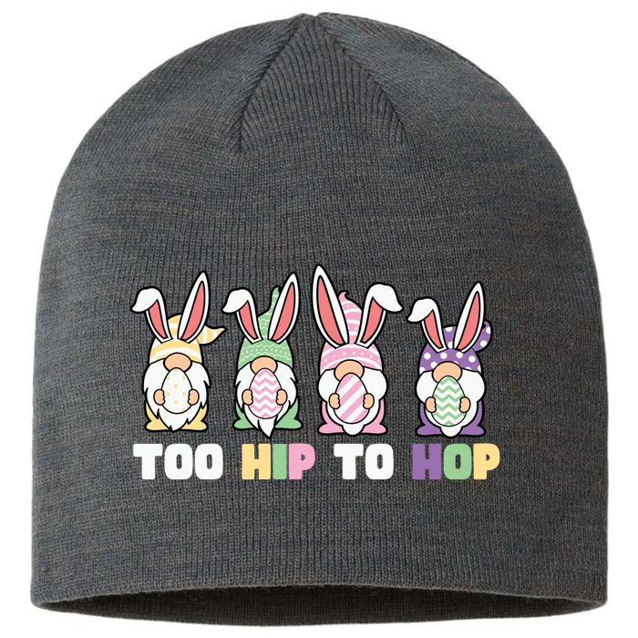 Too Hip To Hop Easter Eggs Gnome 8 1/2in Sustainable Knit Beanie