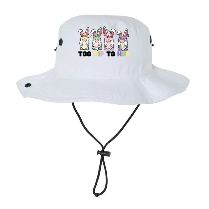 Too Hip To Hop Easter Eggs Gnome Legacy Cool Fit Booney Bucket Hat