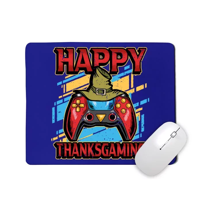 Thanksgiving Happy Thanksgaming Holiday Gamer Controller Gift Mousepad