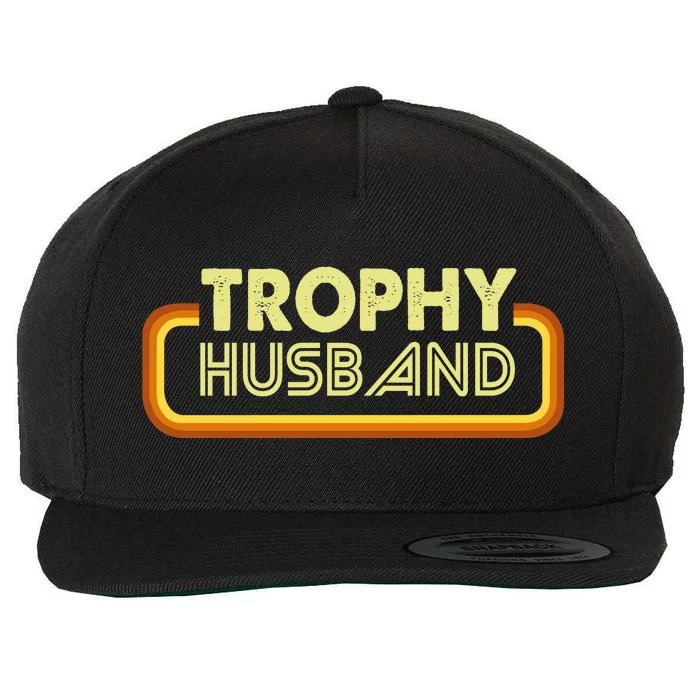 Trophy Husband Wool Snapback Cap