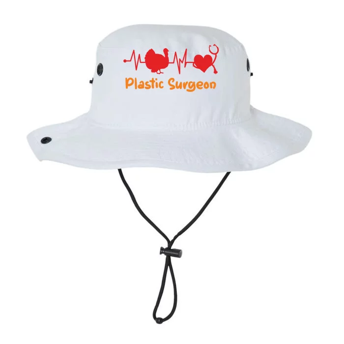 Thanksgiving Heartbeat Turkey Plastic Surgeon Doctor Medical Great Gift Legacy Cool Fit Booney Bucket Hat