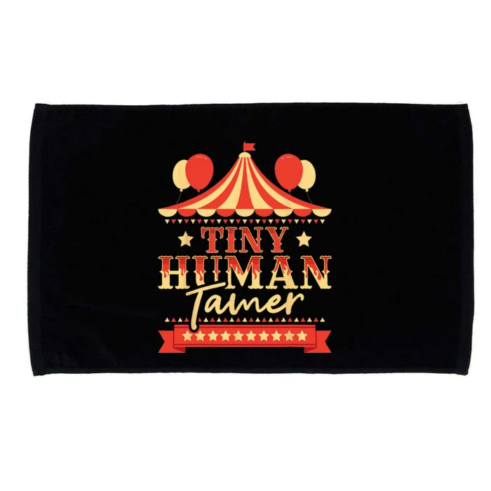 Tiny Human Tamer Circus Birthday Party Circus Costume Microfiber Hand Towel