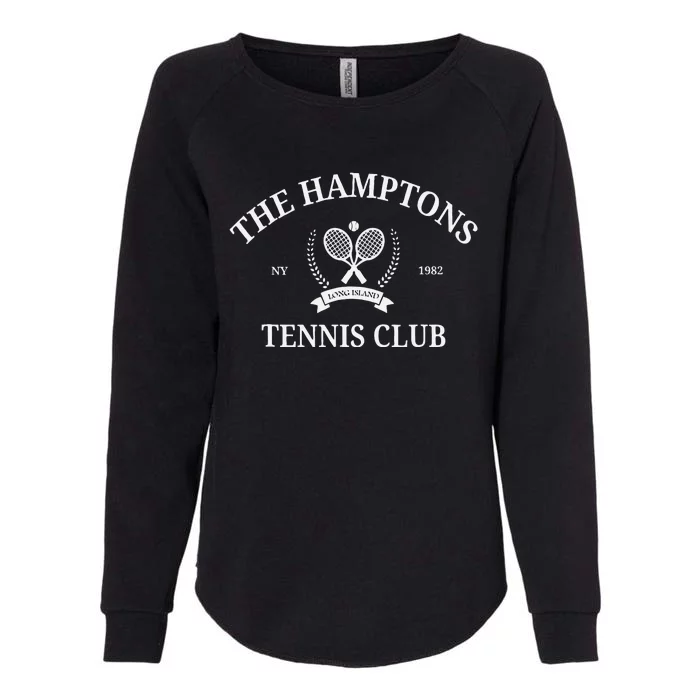 The Hamptons Tennis Club Vintage Style Aesthetic Crewneck Womens California Wash Sweatshirt