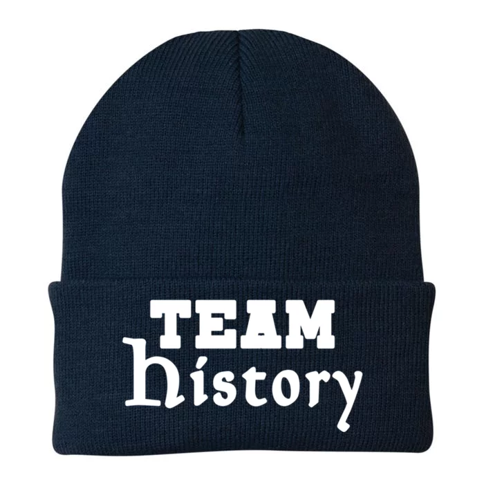 Team History Teacher History Gift Knit Cap Winter Beanie