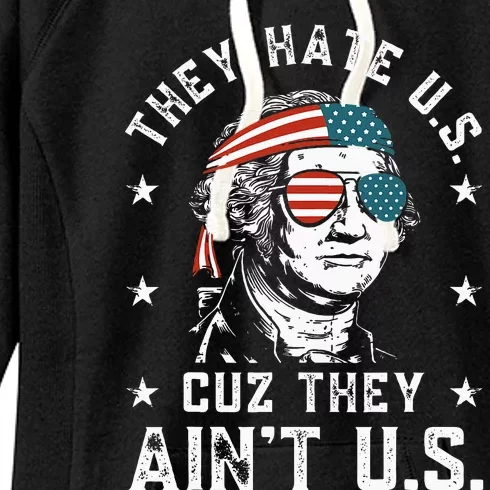 They Hate Us Cuz They AinT Us Women's Fleece Hoodie