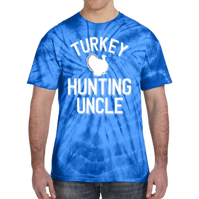 Turkey Hunting Uncle Cool Turkey Hunting Family Funny Gift Tie-Dye T-Shirt