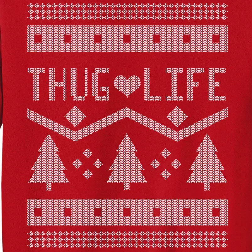 Thug Life Ugly Christmas Sweater Sweatshirt