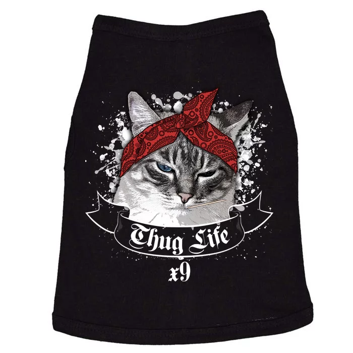 Thug Life X9 Gangster Cat Doggie Tank