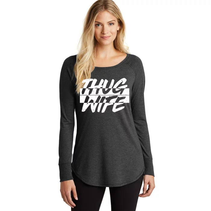 Thug Wife Women's Perfect Tri Tunic Long Sleeve Shirt