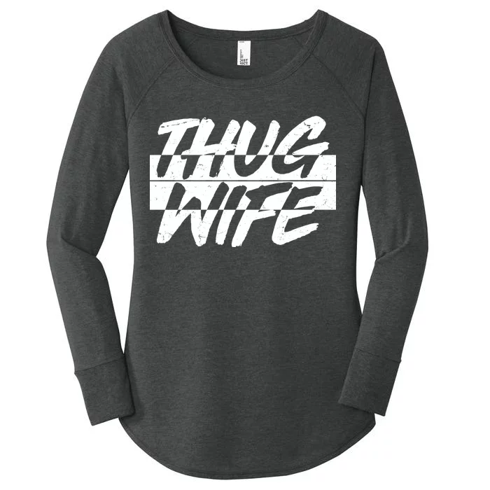 Thug Wife Women's Perfect Tri Tunic Long Sleeve Shirt