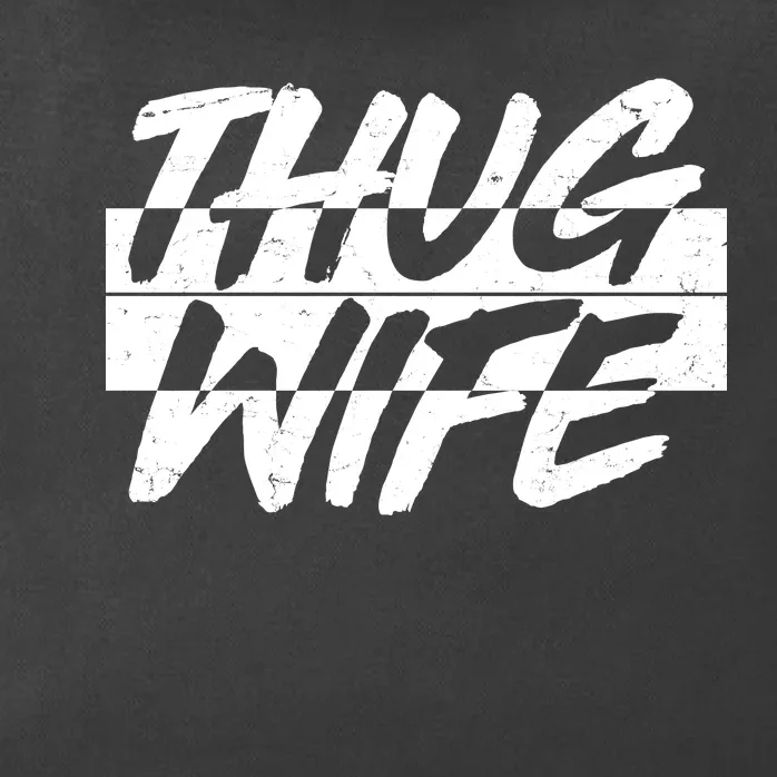 Thug Wife Zip Tote Bag