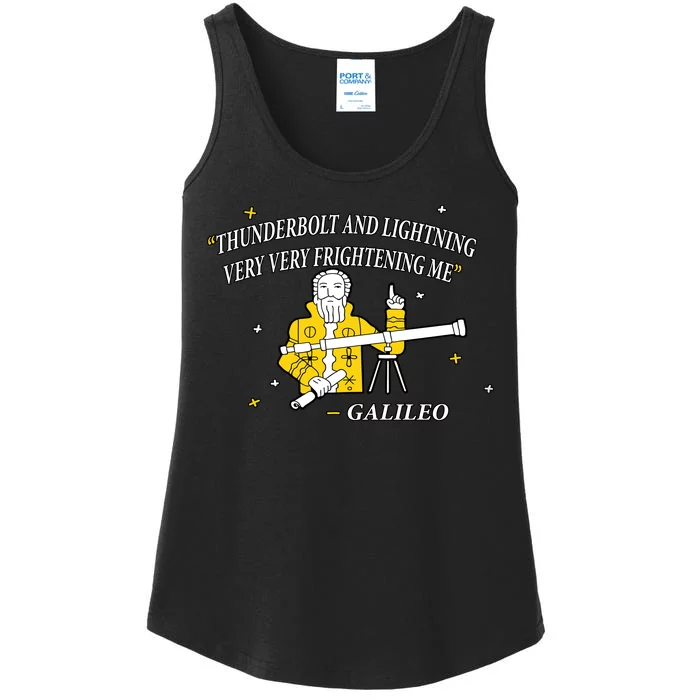 Thunderbolt and Lightning Galileo Ladies Essential Tank