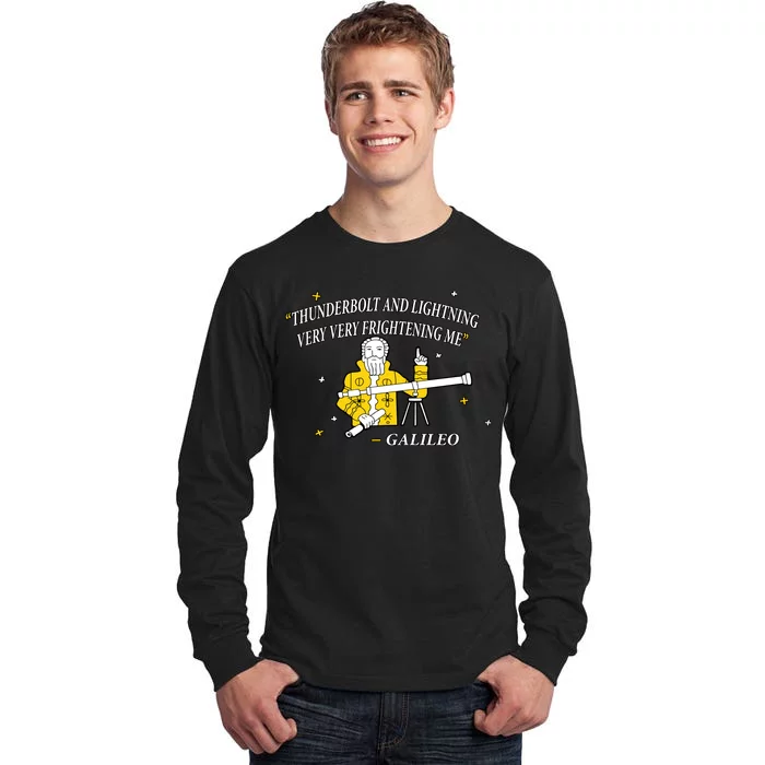 Thunderbolt and Lightning Galileo Tall Long Sleeve T-Shirt