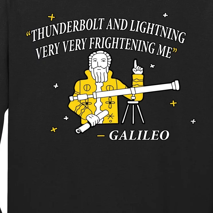 Thunderbolt and Lightning Galileo Tall Long Sleeve T-Shirt