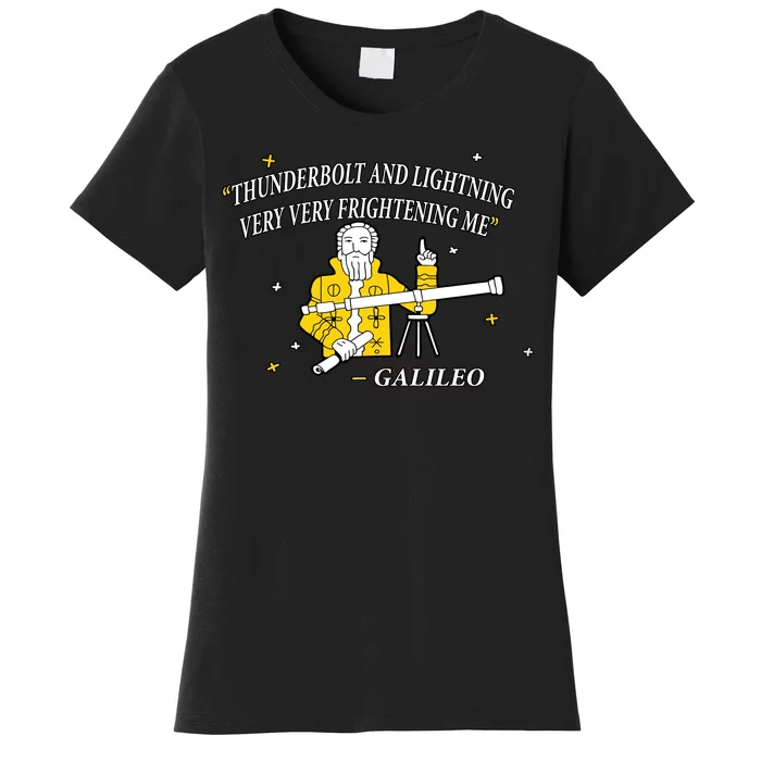 Thunderbolt and Lightning Galileo Women's T-Shirt