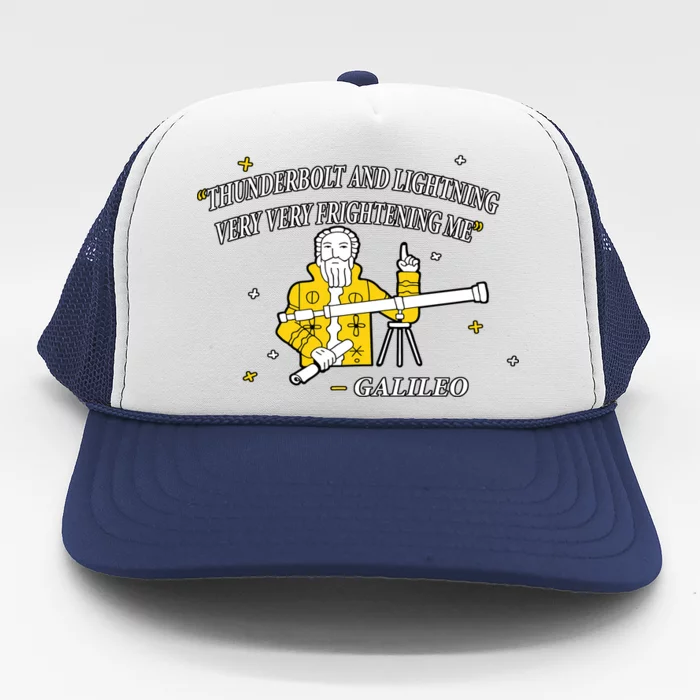 Thunderbolt and Lightning Galileo Trucker Hat