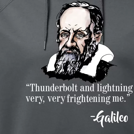 Thunderbolt Lightning Galileo Performance Fleece Hoodie