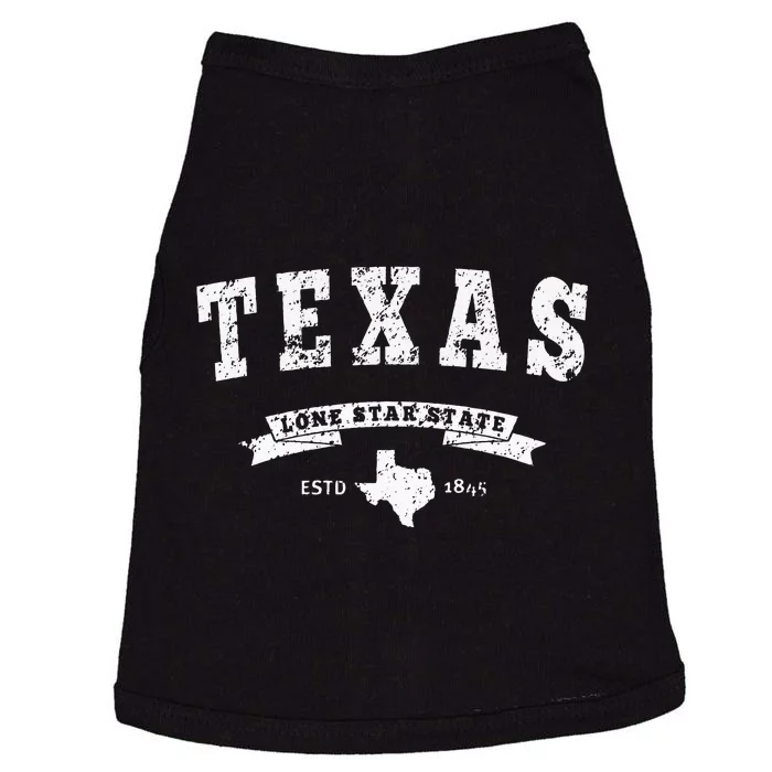 Texas Hoodie Vintage Texas Swea Retro Design TX Doggie Tank