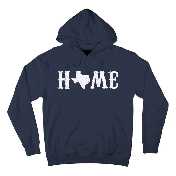 Texas Home Vintage Logo Tall Hoodie