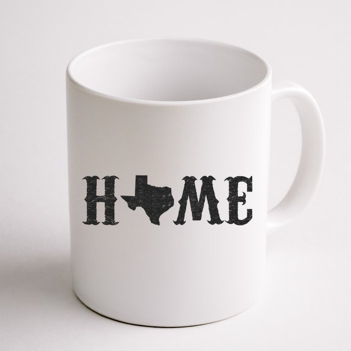 Texas Home Vintage Logo Front & Back Coffee Mug