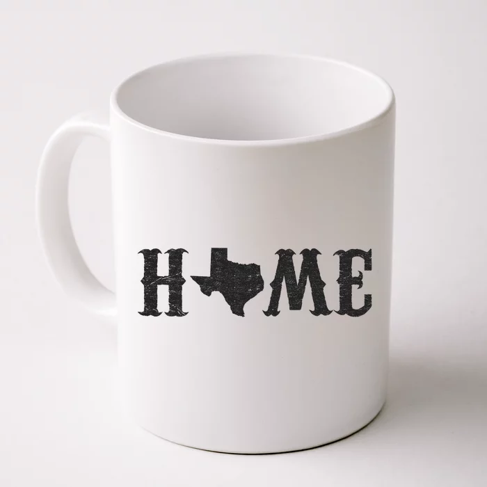 Texas Home Vintage Logo Front & Back Coffee Mug