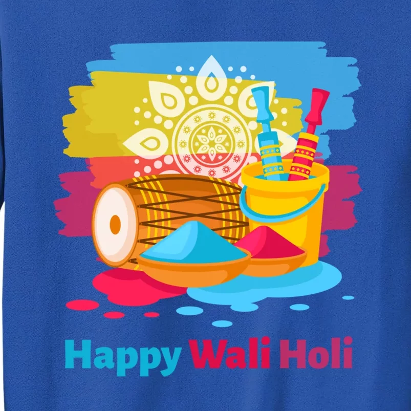 Traditional Happy Wali Holi Gift Sweatshirt