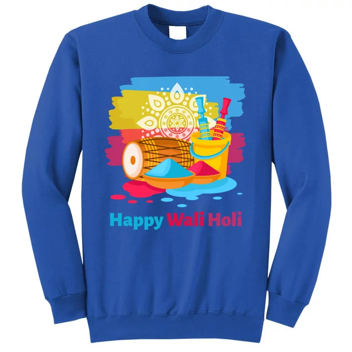 Traditional Happy Wali Holi Gift Sweatshirt