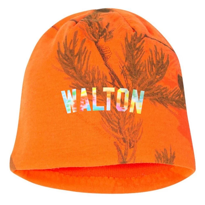 Tees Honored Walton Love 2024 Tiedye Warmups Kati - Camo Knit Beanie