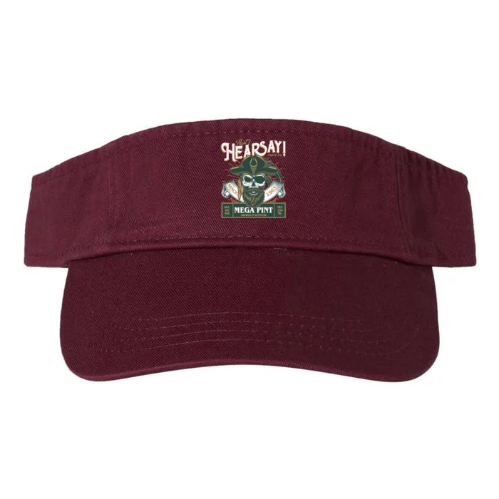 That's Hearsay Wine Co Company Mega Pint Valucap Bio-Washed Visor