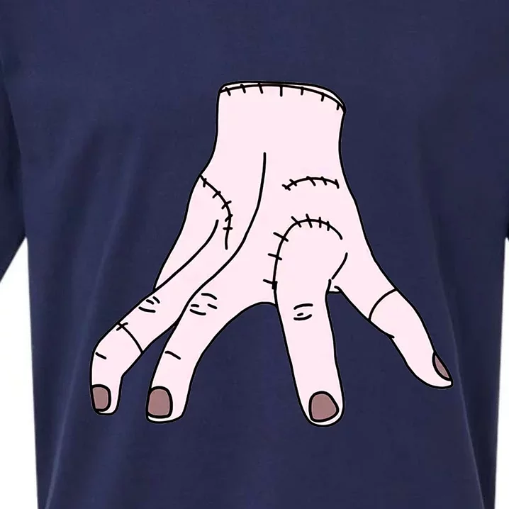 Thing Hand Wednesday Lover Trending Gift Idea Sueded Cloud Jersey T-Shirt