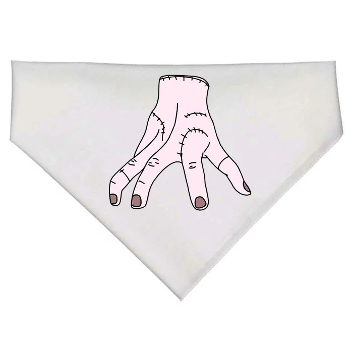 Thing Hand Wednesday Lover Trending Gift Idea USA-Made Doggie Bandana