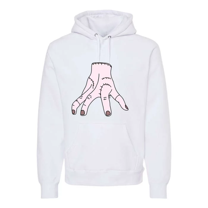 Thing Hand Wednesday Lover Trending Gift Idea Premium Hoodie