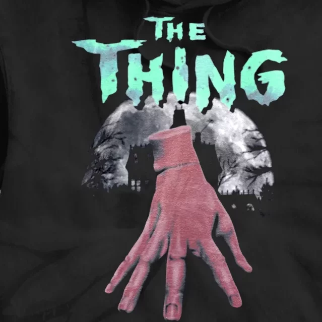 Thing Hand Wednesday Lover Trending Gift Idea Tie Dye Hoodie