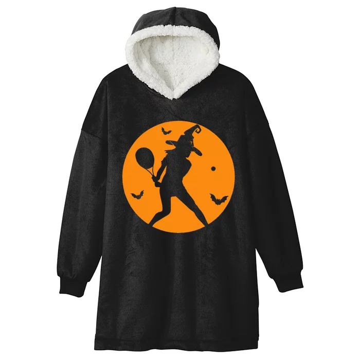 Tennis Halloween Witch Costume For Tennis Players Coaches Hooded Wearable Blanket