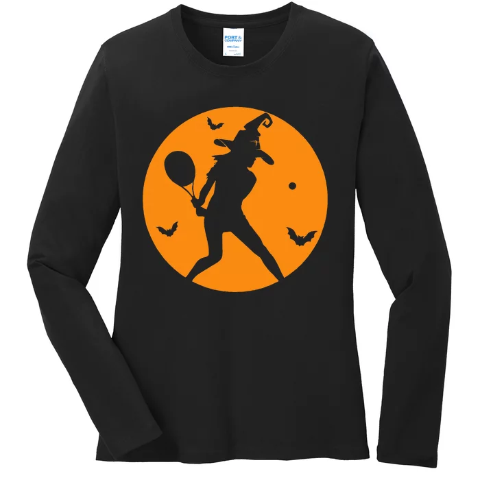 Tennis Halloween Witch Costume For Tennis Players Coaches Ladies Long Sleeve Shirt