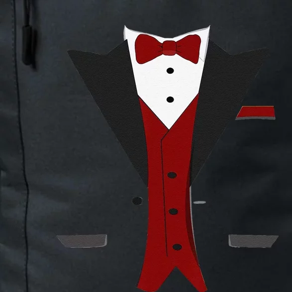 Tuxedo Halloween Wedding Groom Funny Red Costume Daily Commute Backpack