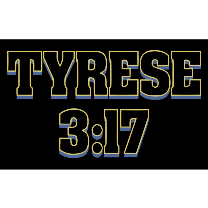 Tyrese Haliburton Wearing Tyrese 3 17 Bumper Sticker