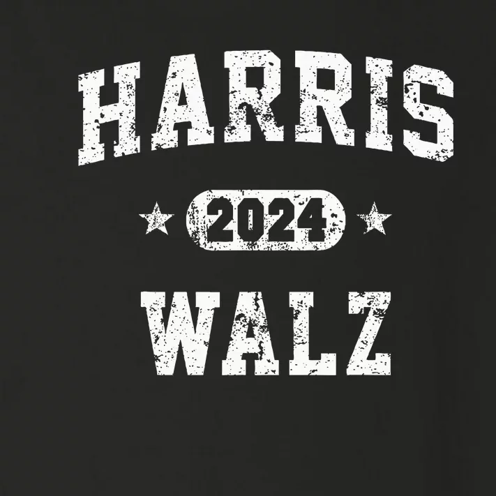 Team Harris Walz 2024 Toddler Long Sleeve Shirt