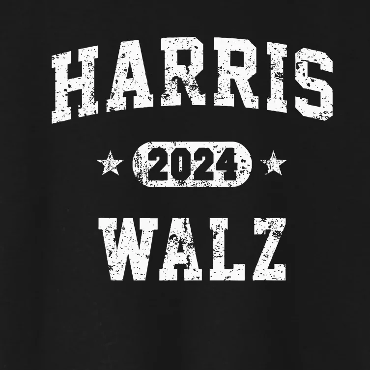 Team Harris Walz 2024 Women's Crop Top Tee